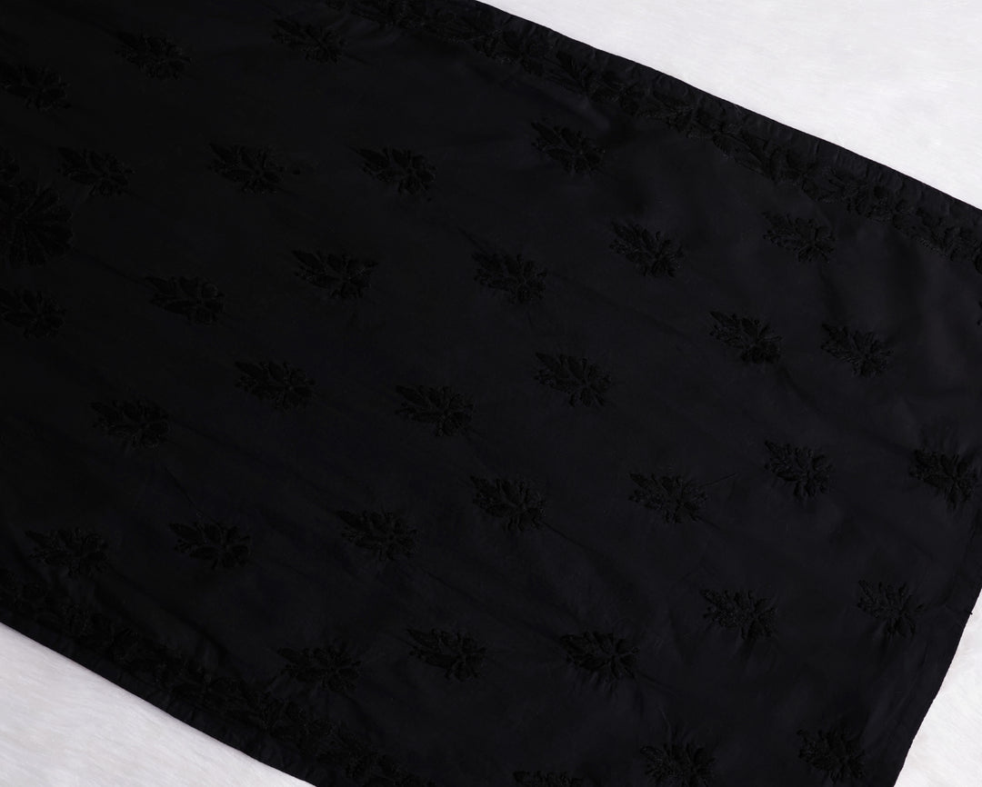 Anah Black Pure Cotton Kurta