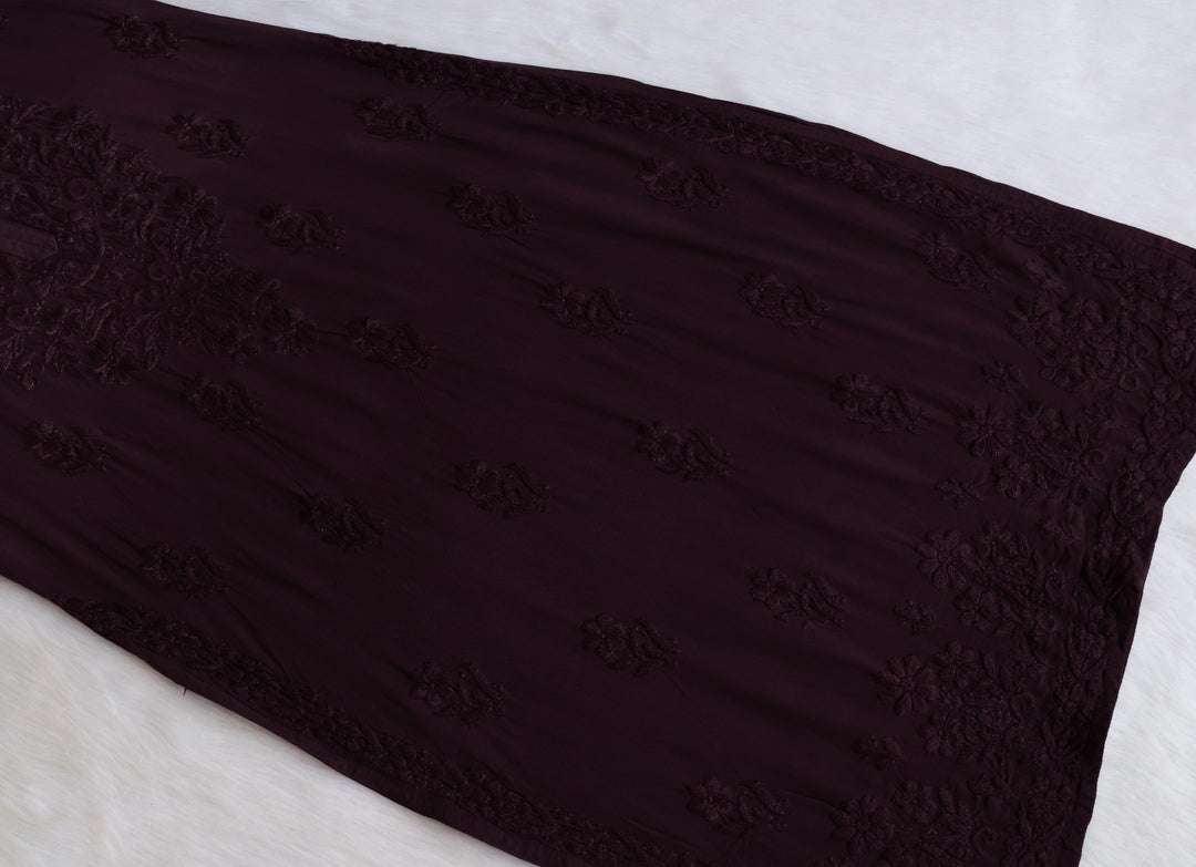 Farhaa Smoky Grey 2 piece Rayon set