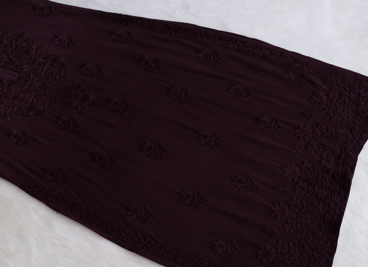 Farhaa Smoky Grey 2 piece Rayon set
