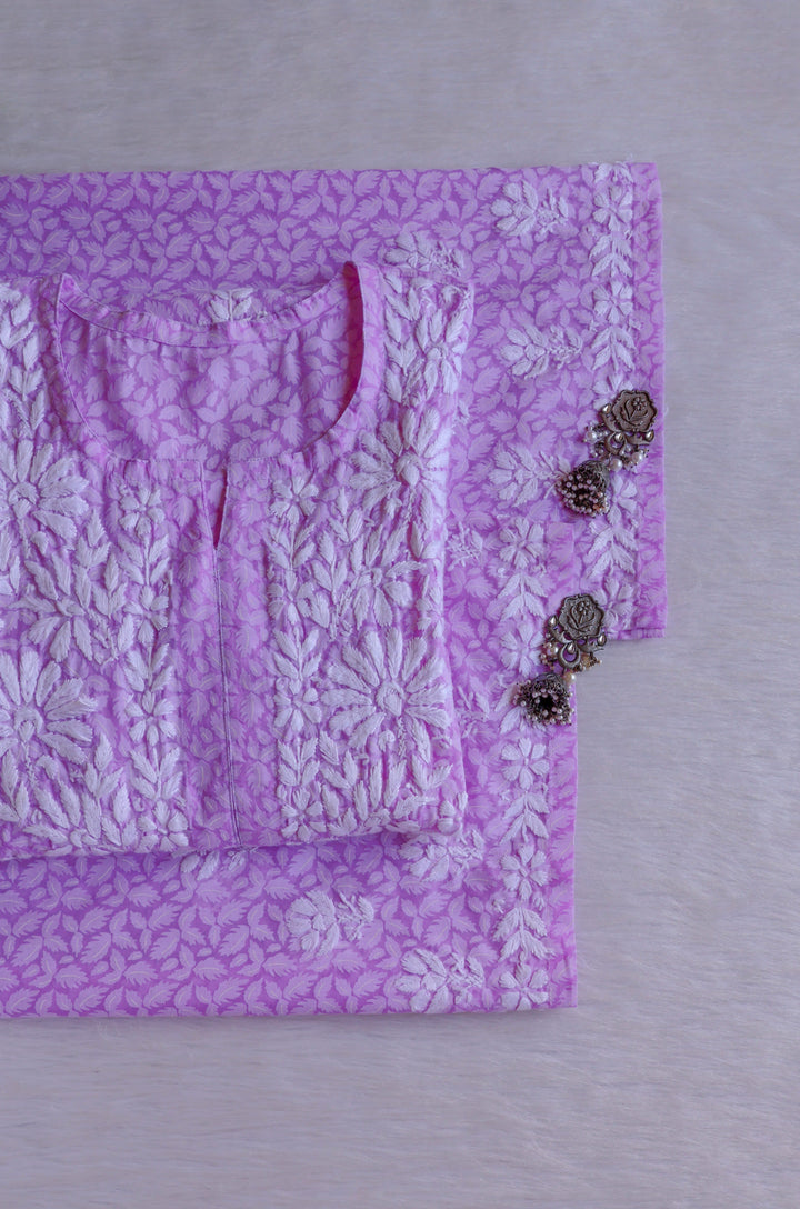 Zargul Lavender Pure Cotton set
