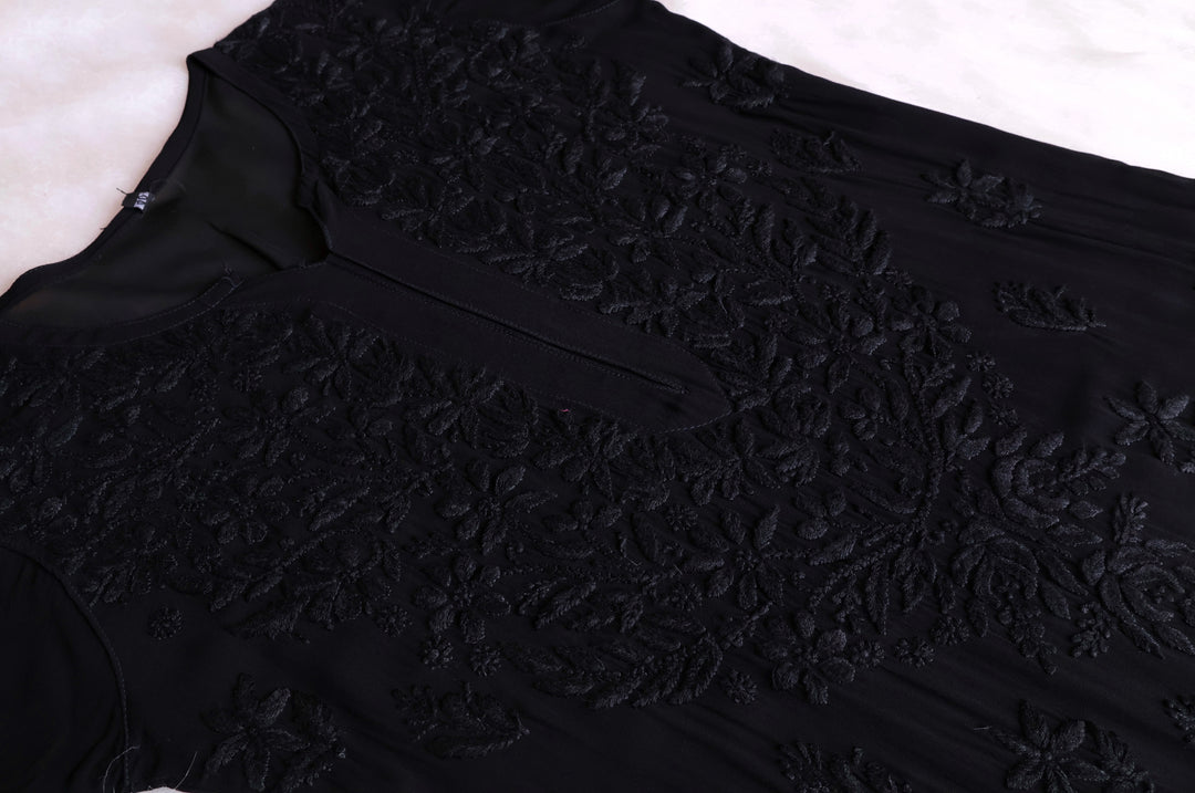 Zimra Black Viscose 3 Piece Set