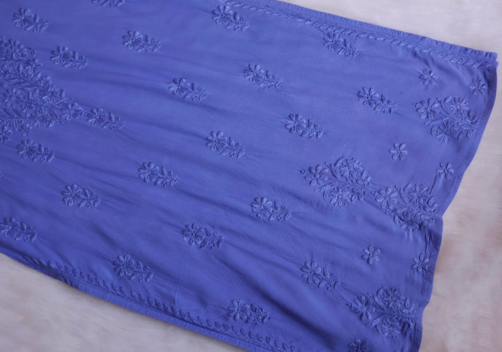 Azel Ice Blue 2 piece Rayon set