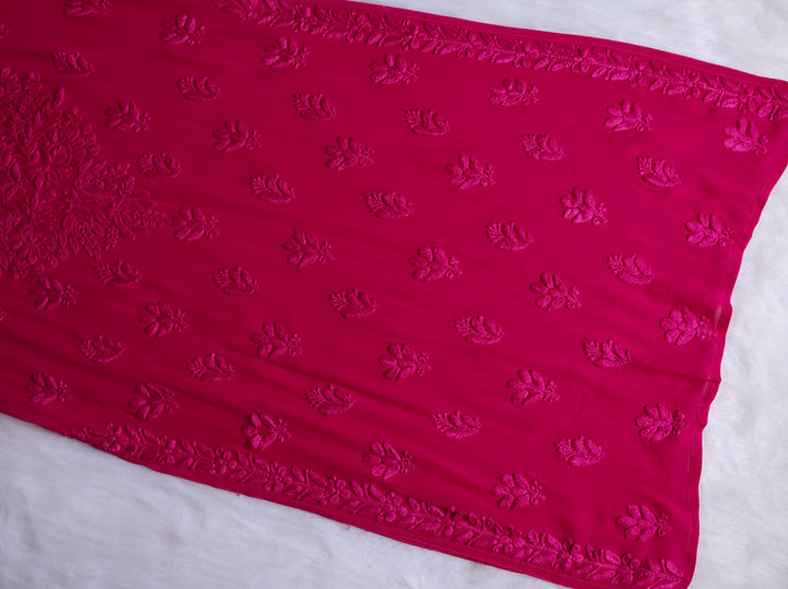 Zimra Deep Pink Viscose 3 Piece Set