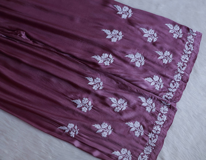 Mahnoor Dusty Purple Modal Silk Kurta Set