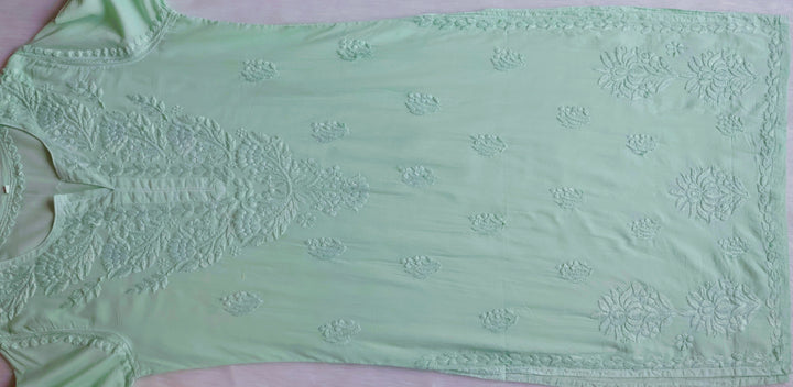 Mariam Mint Green Pure Cotton Kurta