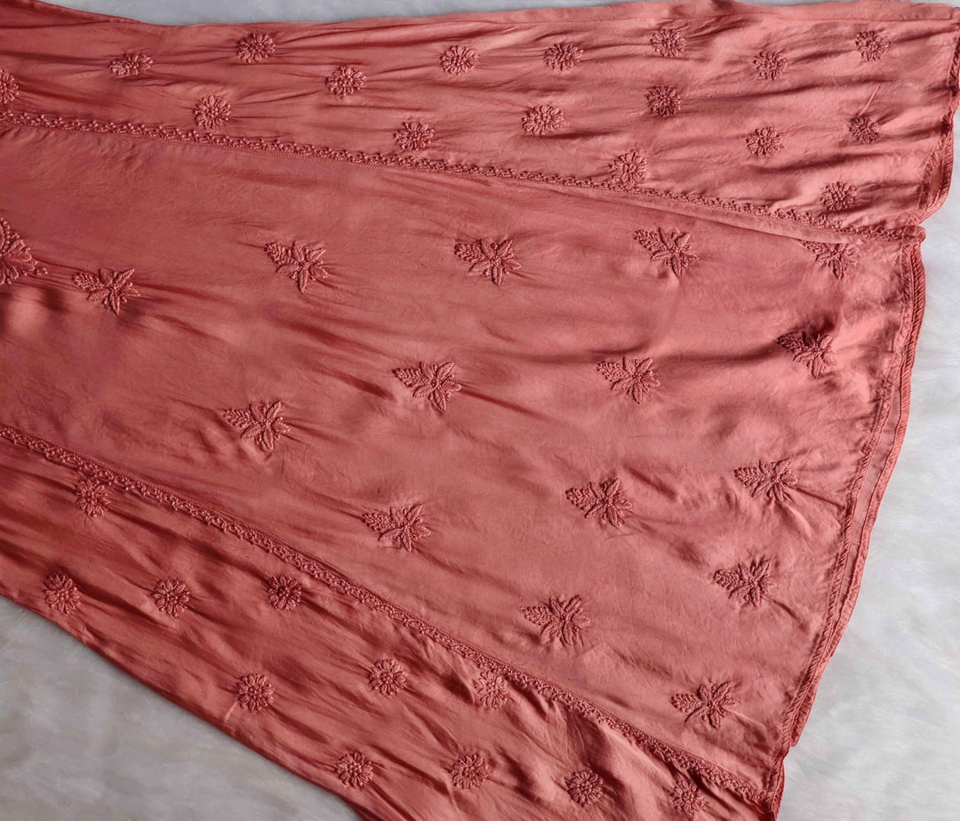 Mehr Rose Brown Modal Silk Dress