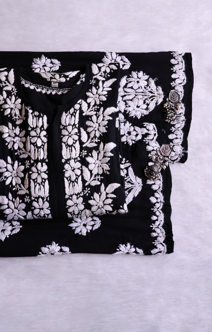 Zahrah Black Pure Modal set