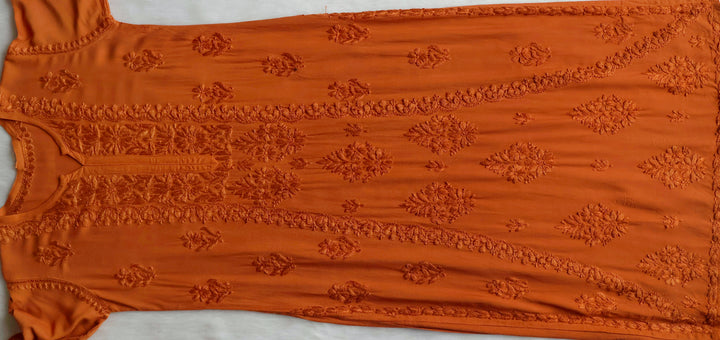 Amirah Golden Brown 2 piece Rayon set
