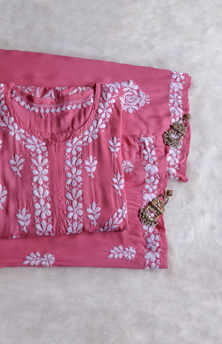 Mahnoor Mauve Pink Pure Modal set