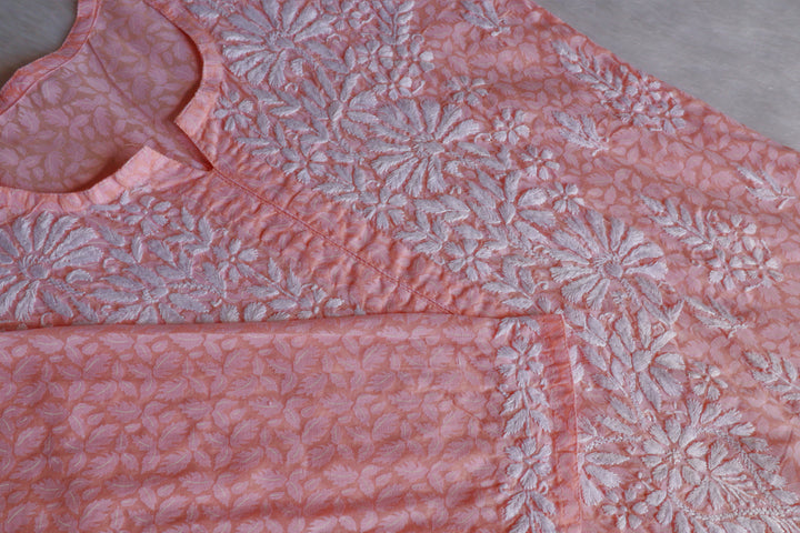 Zargul Peach Pure Cotton set