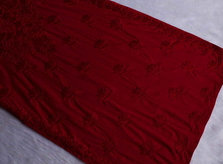 Anah Maroon Pure Cotton Kurta