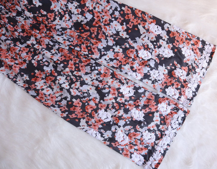 Gulbahaar Black & Peach Pure Cotton set