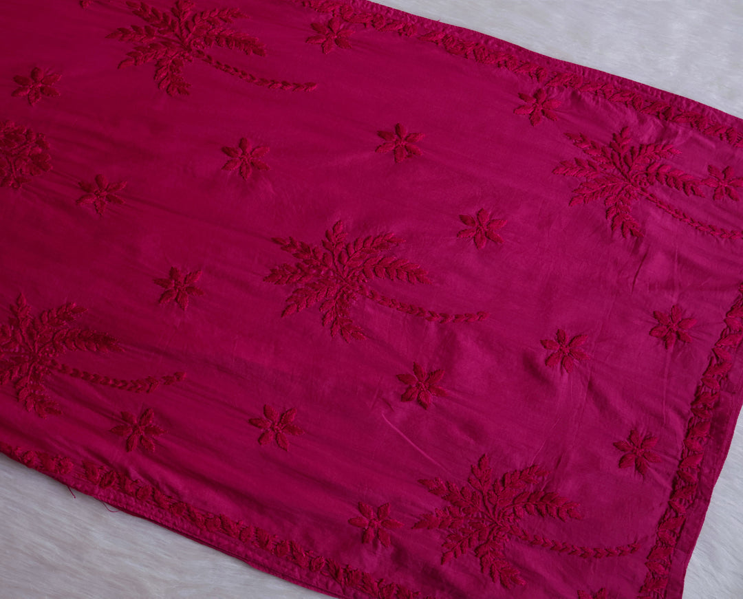 Zaira Deep Pink Pure Cotton Kurta