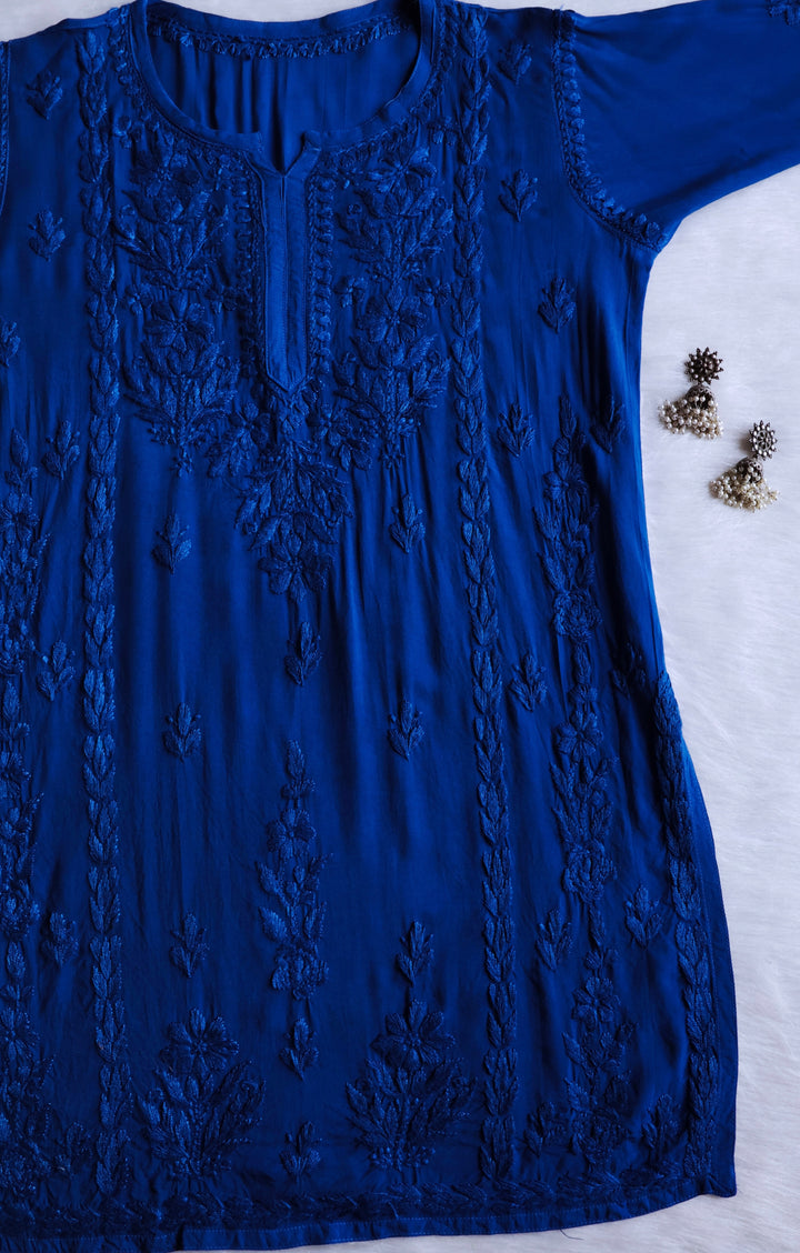 Mehreen Royal Blue Modal short top