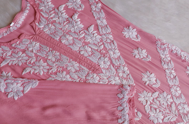 Zahrah Mauve Pink Pure Modal set