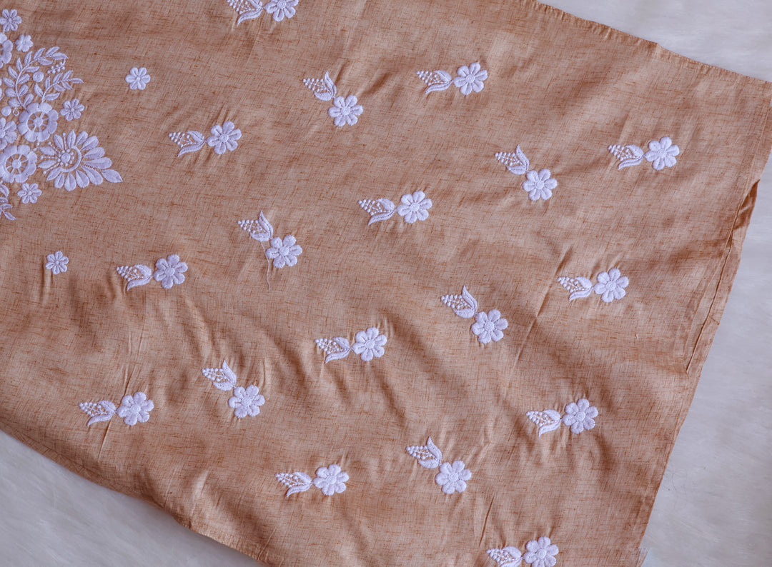 Taraa Beige Cotton Kurta