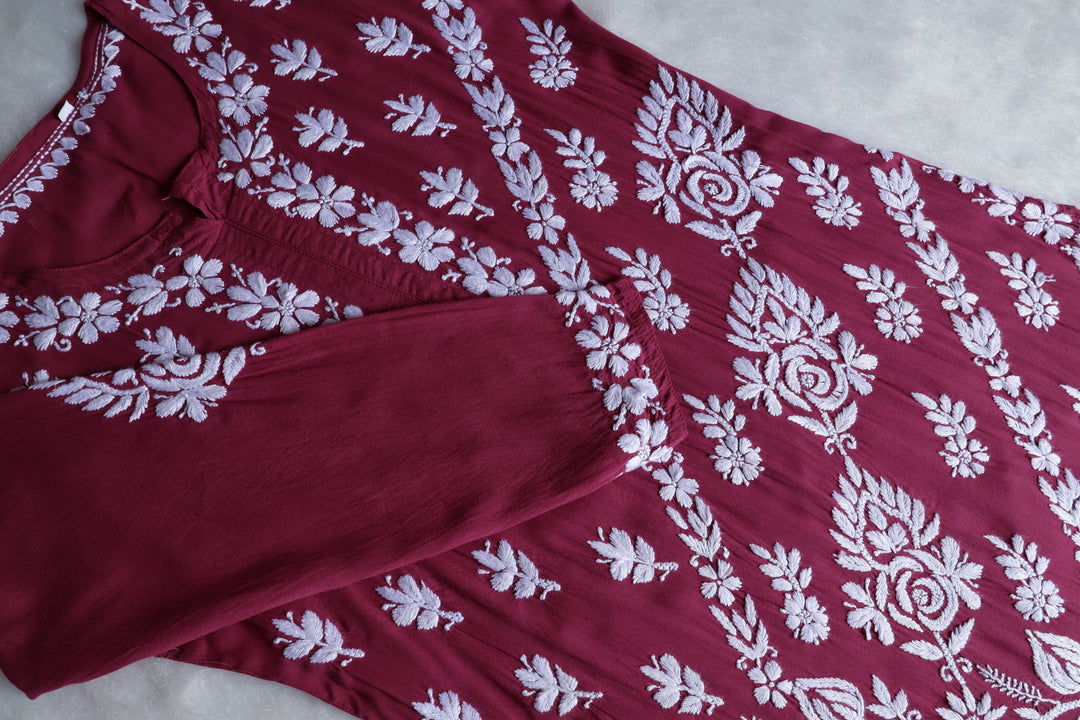Mahnoor Dusty Mauve Pure Modal set