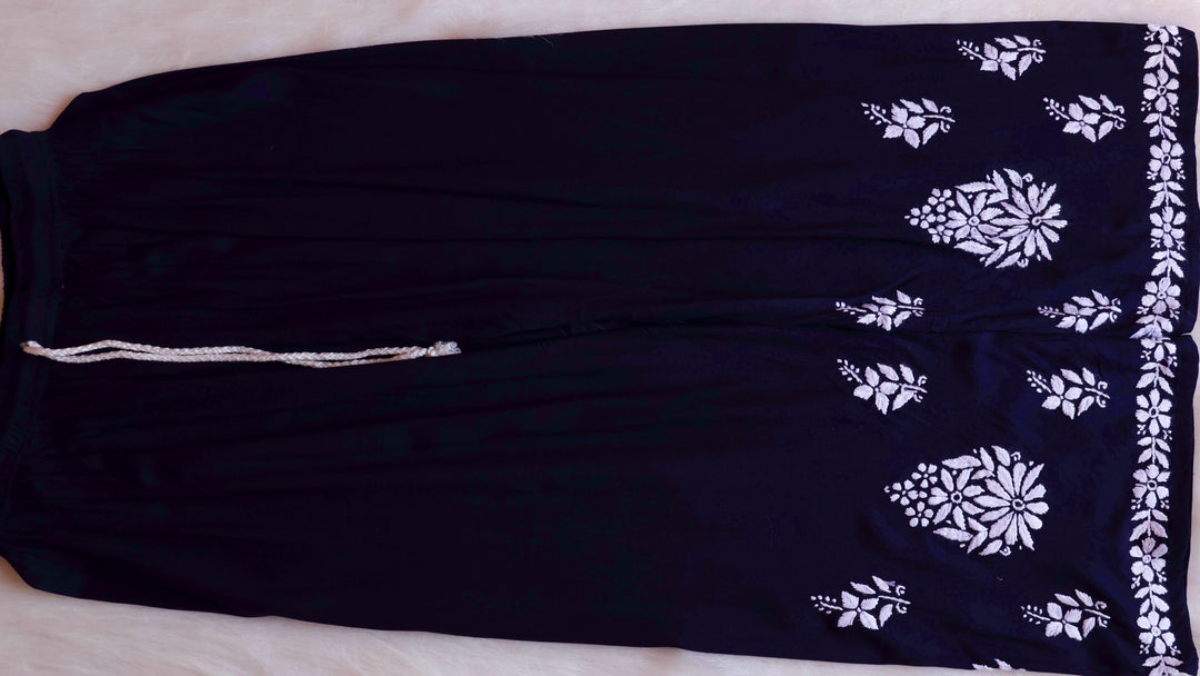 Amaara Navy Blue Rayon Kurta Set