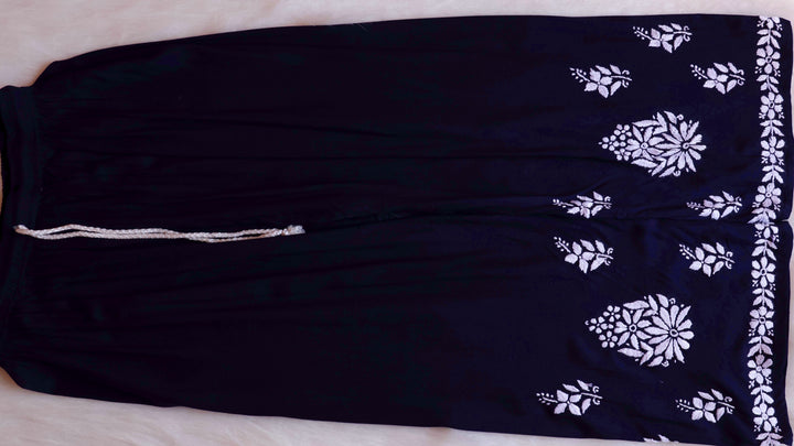 Amaara Navy Blue Rayon Kurta Set