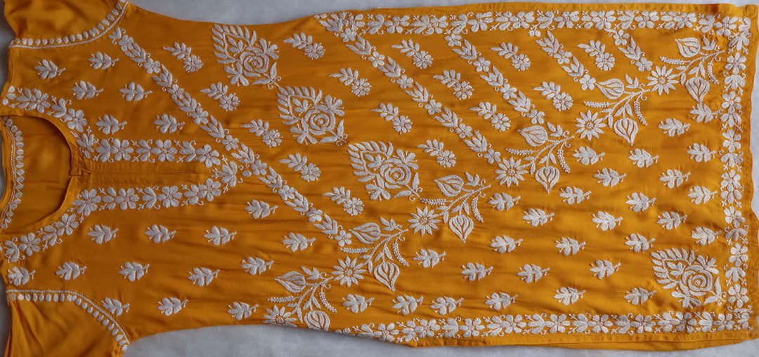 Mahnoor Mustard Yellow Pure Modal set