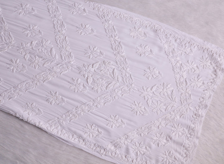 Zahrah White Pure Modal set
