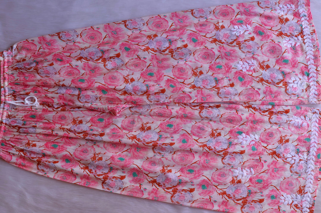 Noor Baby Pink Pure Mulmul set