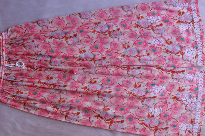 Noor Baby Pink Pure Mulmul set