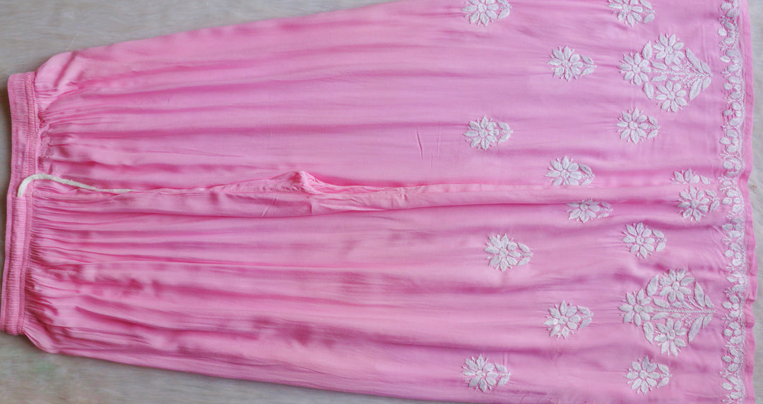 Zahrah Baby Pink Pure Modal set