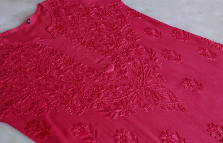 Iqra Mauve Pink 2 piece Rayon set