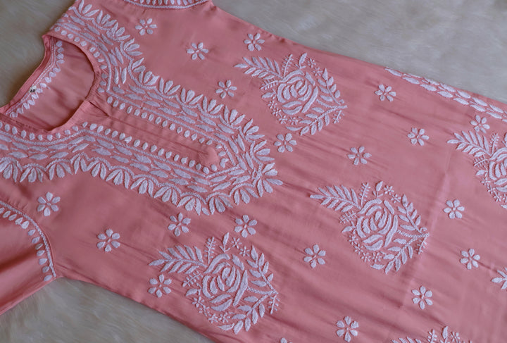 Anaisha Rose Brown Silk Crepe Kurta set