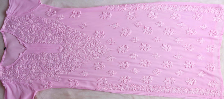 Zimra Baby Pink Viscose 3 Piece Set