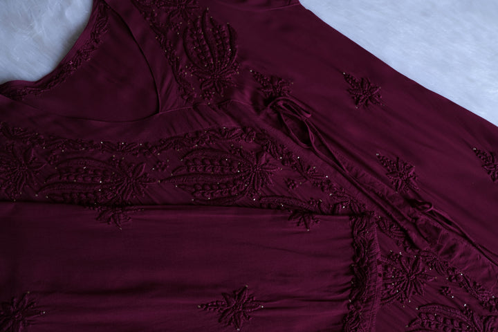 Hayaa Wine Purple Pure Modal 3 Piece Set