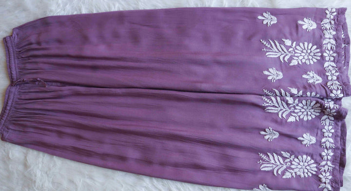 Haya Dusty Purple Rayon Kurta Pant set