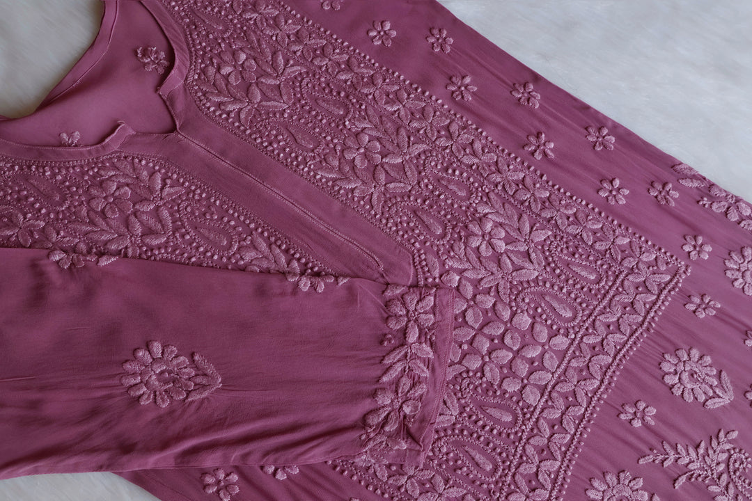 Ayzel Dusty Purple Viscose 3 Piece Set