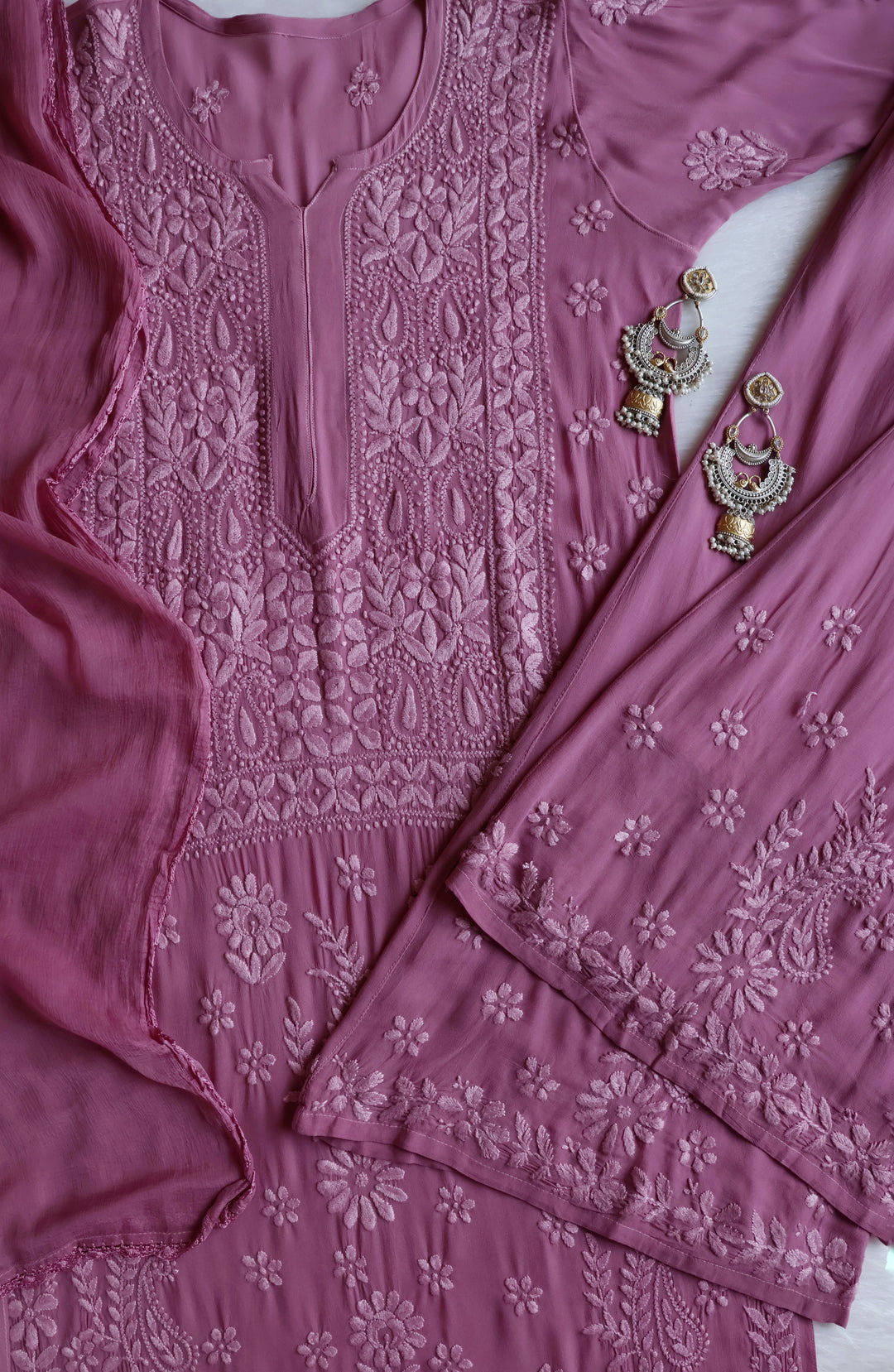 Ayzel Dusty Purple Viscose 3 Piece Set