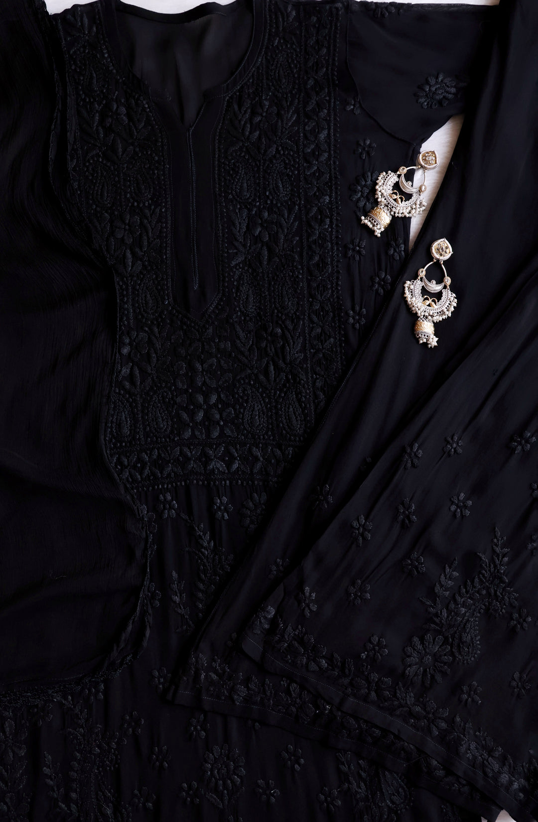 Ayzel Black Viscose 3 Piece Set