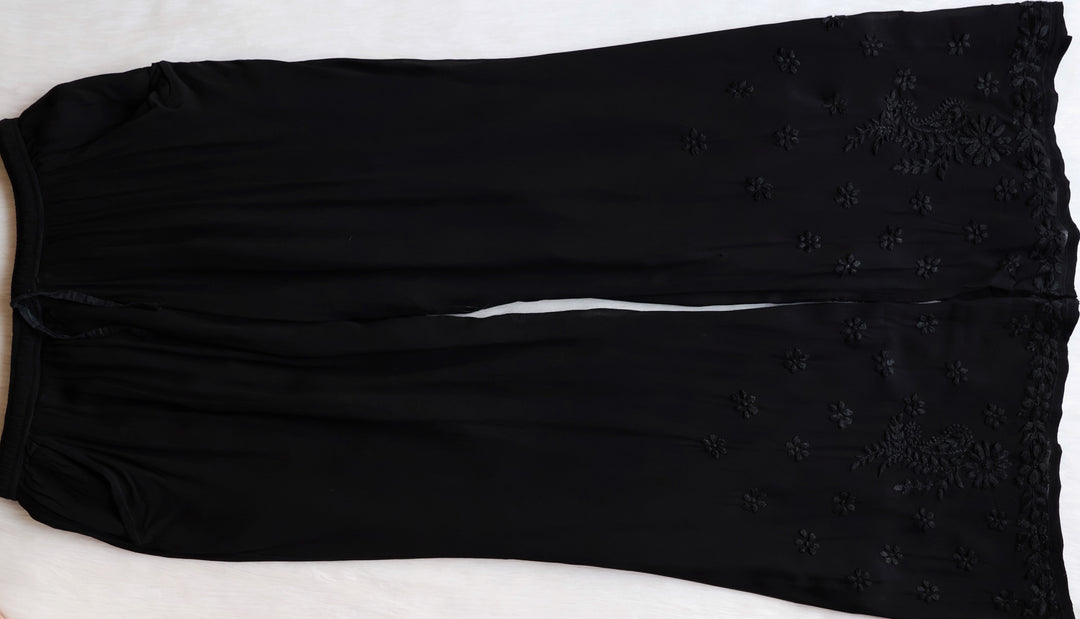 Ayzel Black Viscose 3 Piece Set