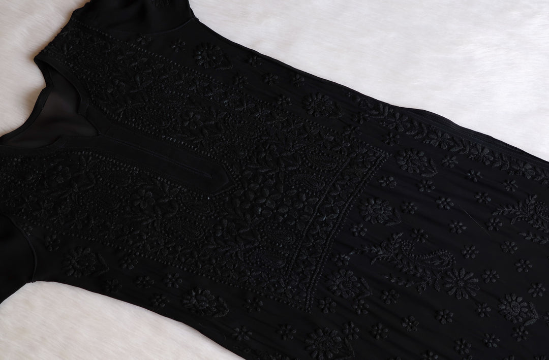 Ayzel Black Viscose 3 Piece Set