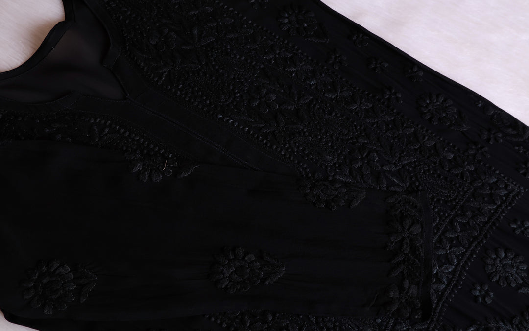 Ayzel Black Viscose 3 Piece Set