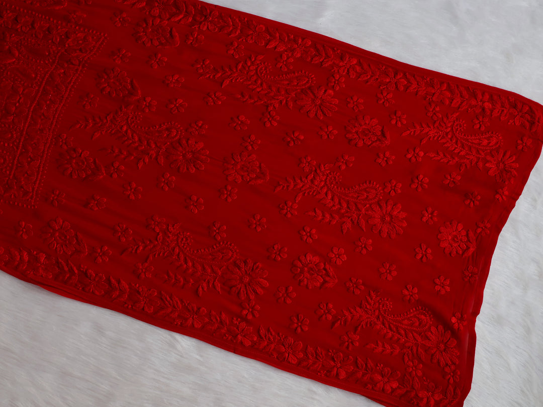 Ayzel Red Viscose 3 Piece Set