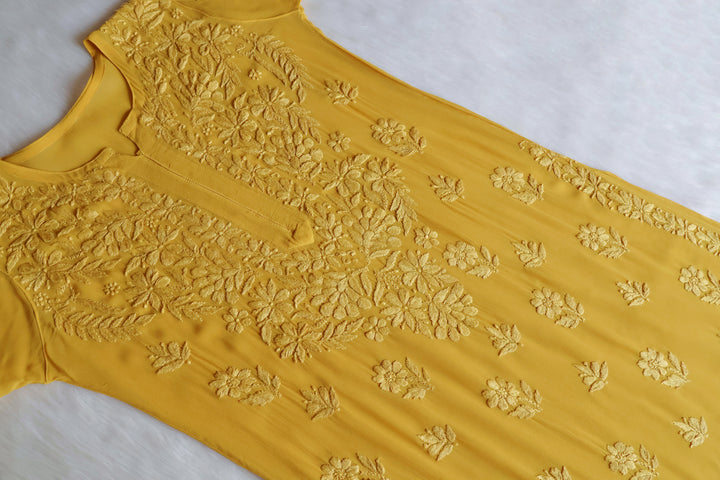 Ayzel Mustard Viscose 3 Piece Set
