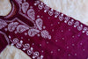 Nargis Wine Purple Georgette Long kurta