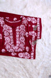 Adah Maroon Pure Modal set