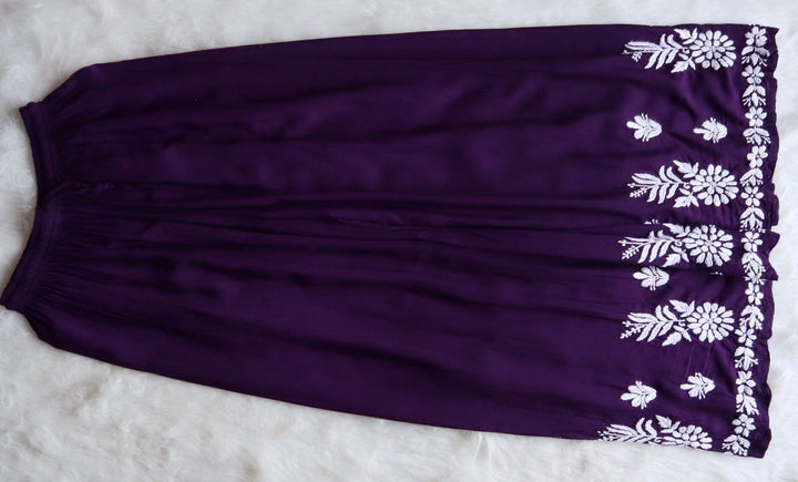Haya Deep Purple Rayon Kurta Pant set