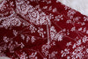 Farhaa Maroon Floral Long MulMul kurta