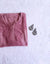 Mauve Pink Rayon mukaish Long Kurta