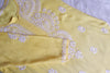 Zainab Pastel Yellow Long Rayon kurta