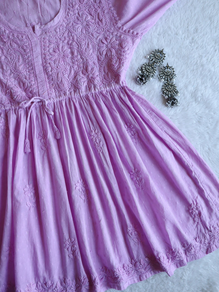 Nazakat Lavender short Frock