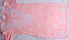 Zainab Pastel Peach Long Rayon kurta