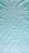 Sea Green Cotton Cutwork Unstitched Kurta piece